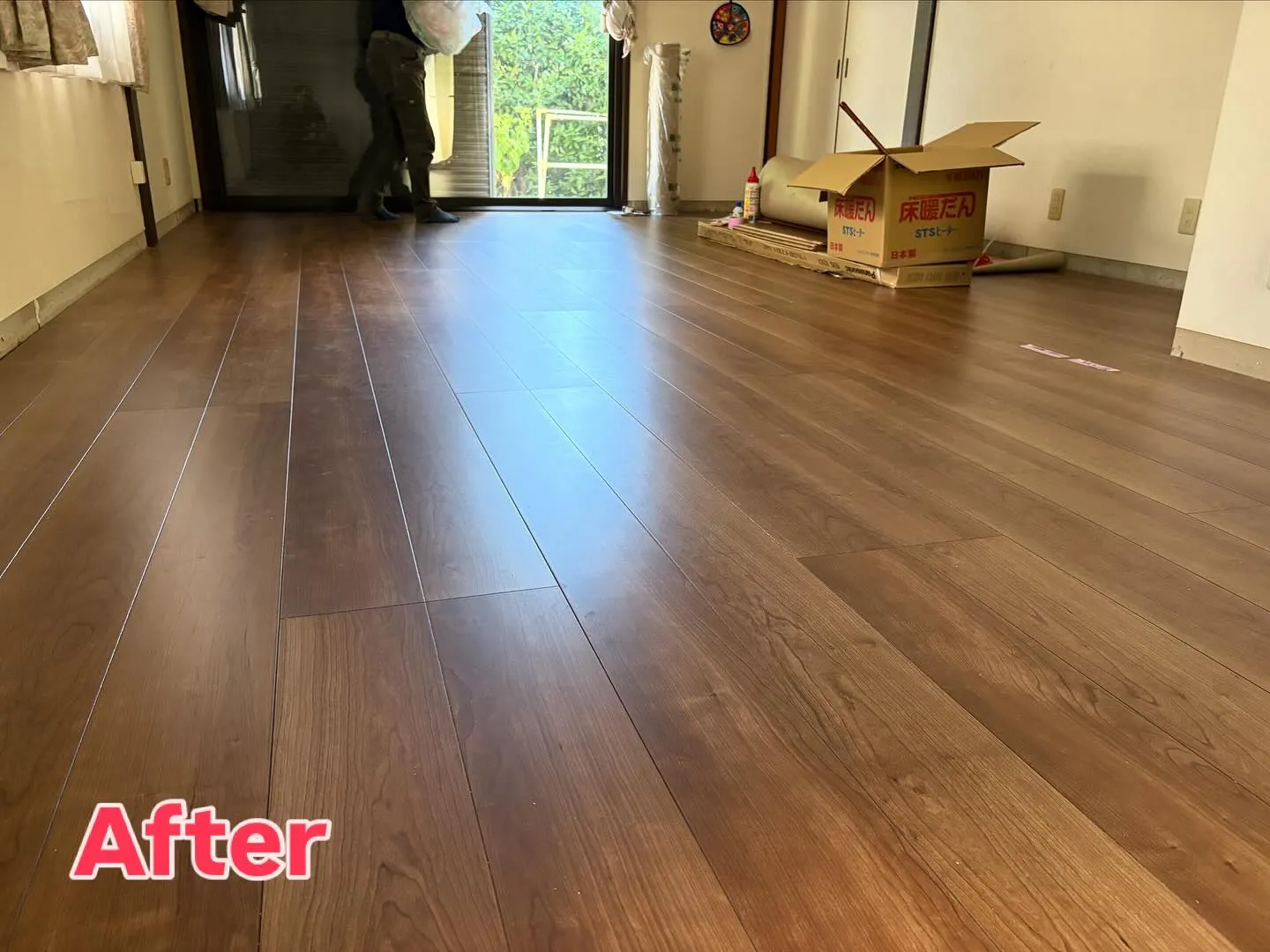 ［リビングをあったか床暖房］