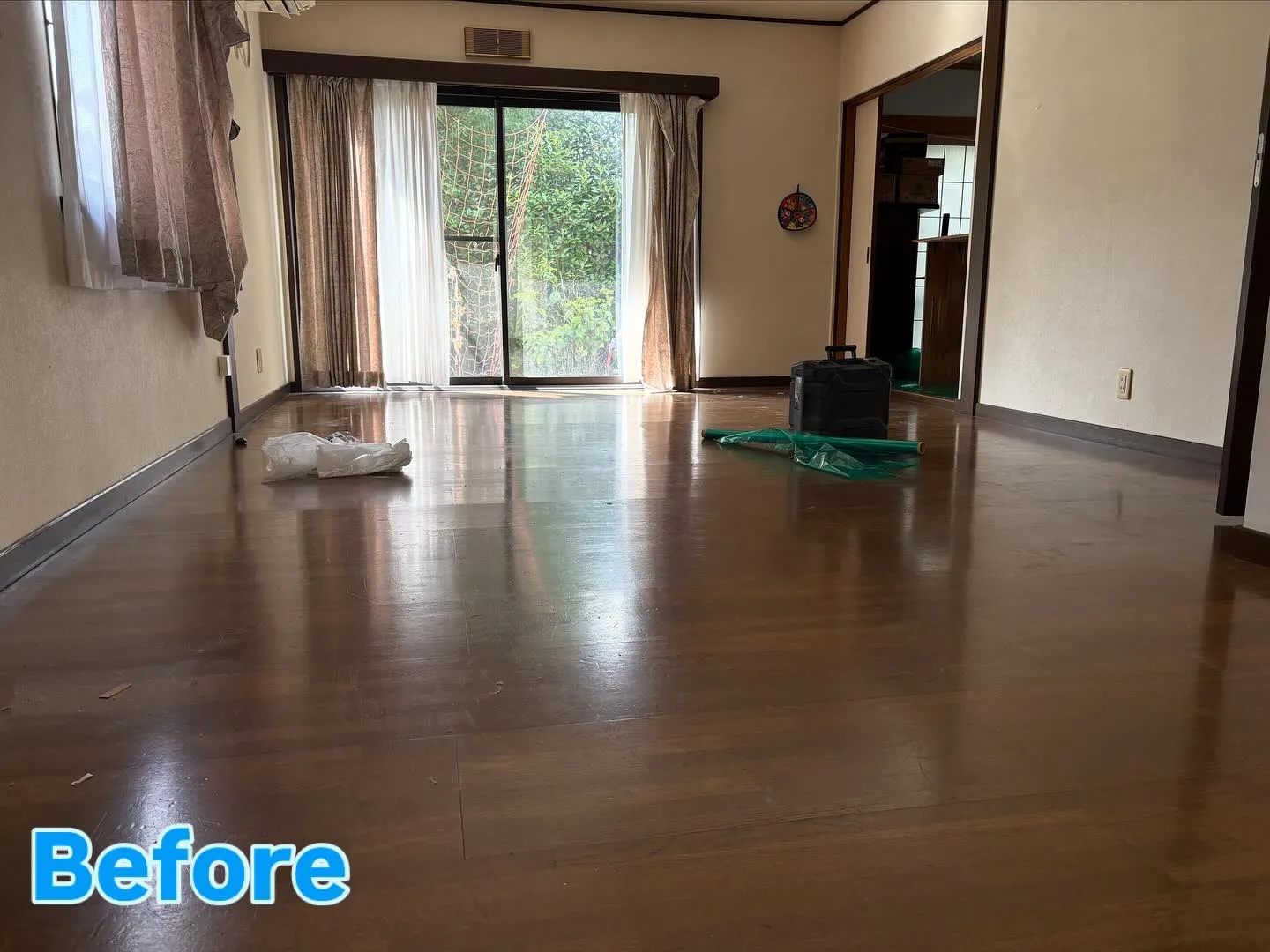 ［リビングをあったか床暖房］