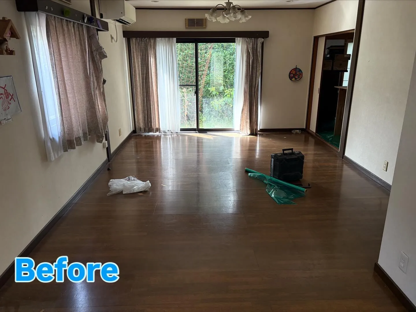 ［リビングをあったか床暖房］